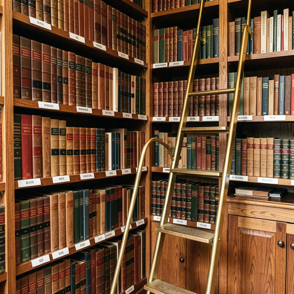 Custom database interface for library cataloging